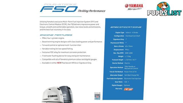 Quintrex 440 Busta + Yamaha F50hp 4-Stroke - Pack 1 for sale online prices