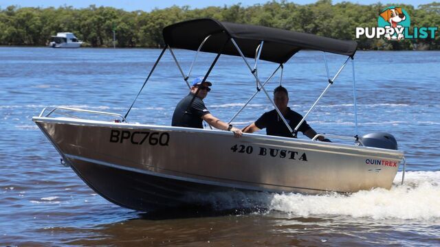 Quintrex 420 Busta + Yamaha F40hp 4-Stroke - Pack 1 for sale online prices