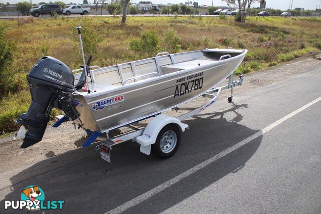 Quitrex F420 Explorer Side Console + Yamaha  F40hp 4-Stroke - Pack 4(SC) for sale online prices