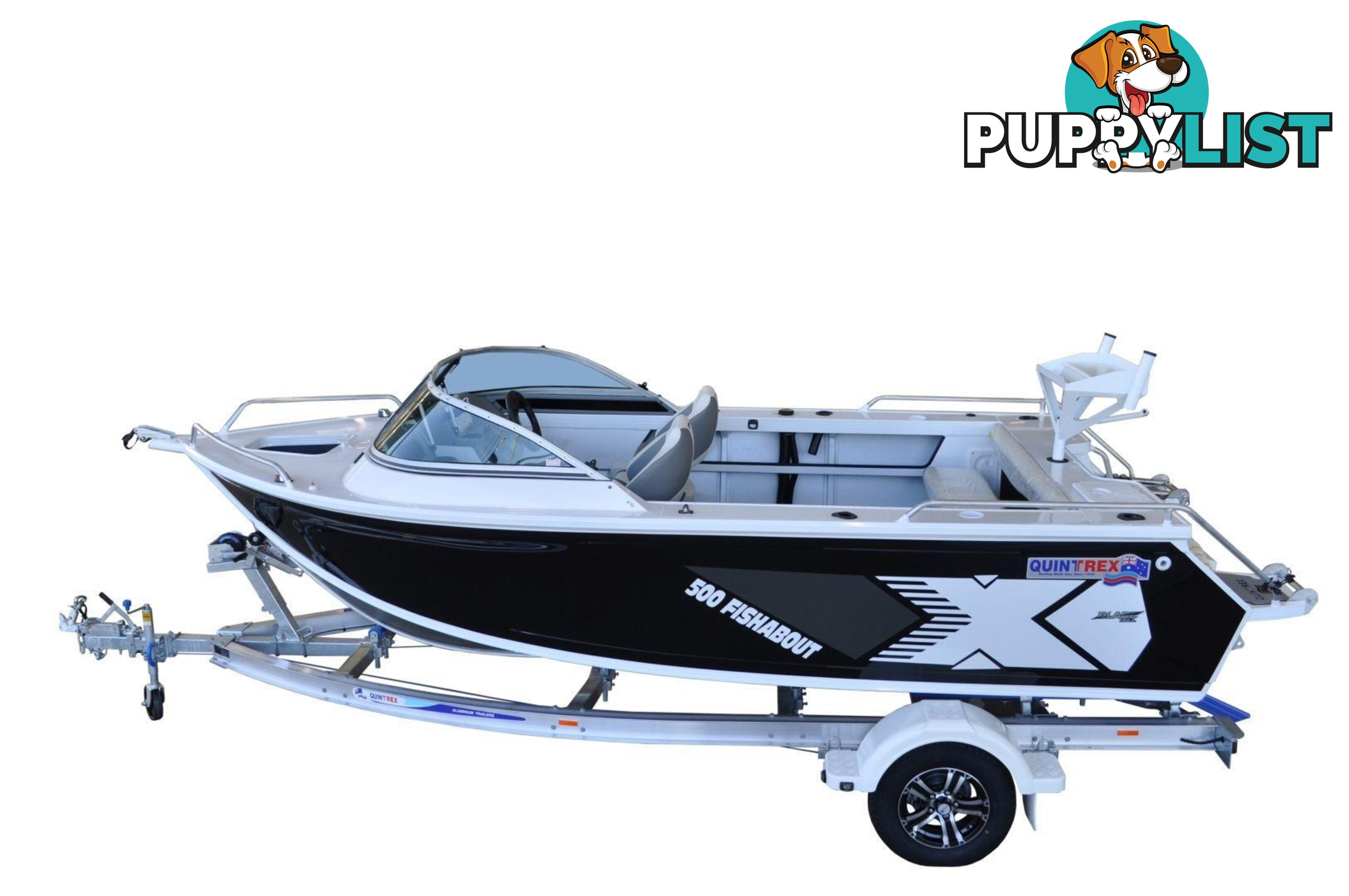 Quintrex 500 Fishabout + Yamaha F75HP 4-Stroke - Pack 2 for sale online prices