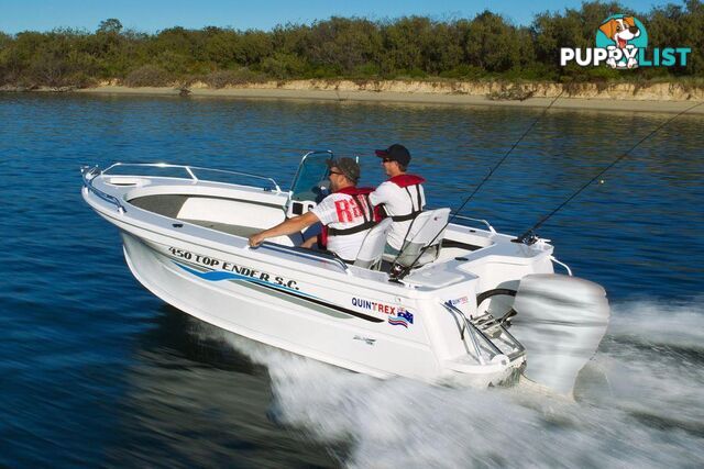 Quintrex 450 Top Ender + F70hp 4-Stroke - Pack 3 for sale online prices