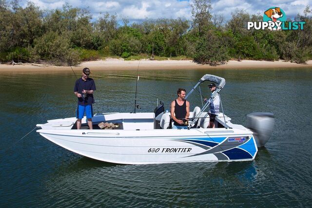Quintrex 630 Frontier SC + Yamaha F150hp 4-Stroke - Pack 1 for sale online prices