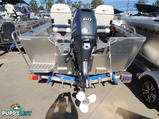 Quintrex 440 Renegade SC(Side Console) + Yamaha F60hp 4-stroke - Pack 2 for sale online prices