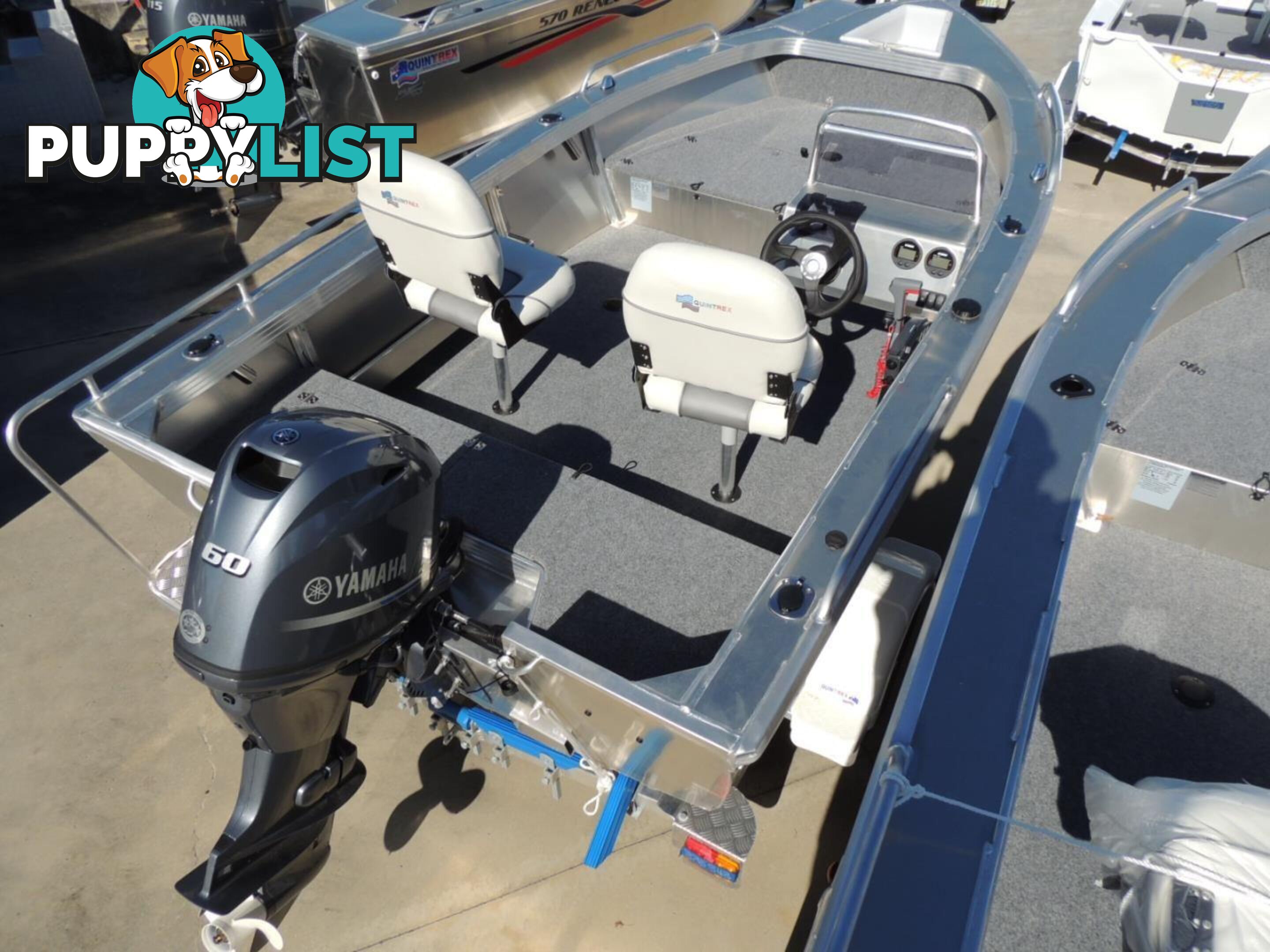 Quintrex 440 Renegade SC(Side Console) + Yamaha F60hp 4-stroke - Pack 2 for sale online prices