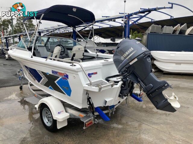 Quintrex 430 Fishabout + Yamaha F60hp 4-Stroke - Pack 2 for sale online prices