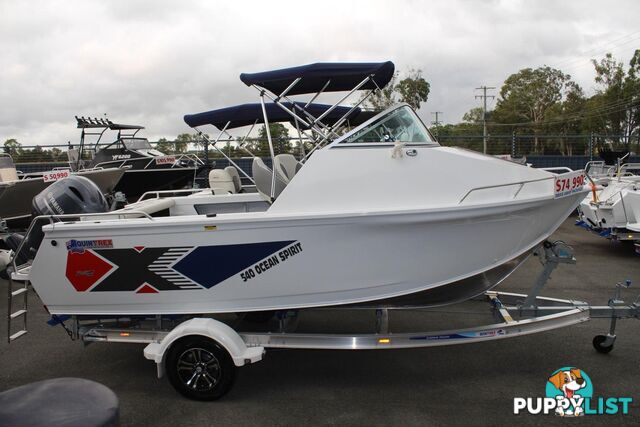 Quintrex 540 Ocean Spirit + Yamaha F115hp 4-Stroke - Pack 2 for sale online prices