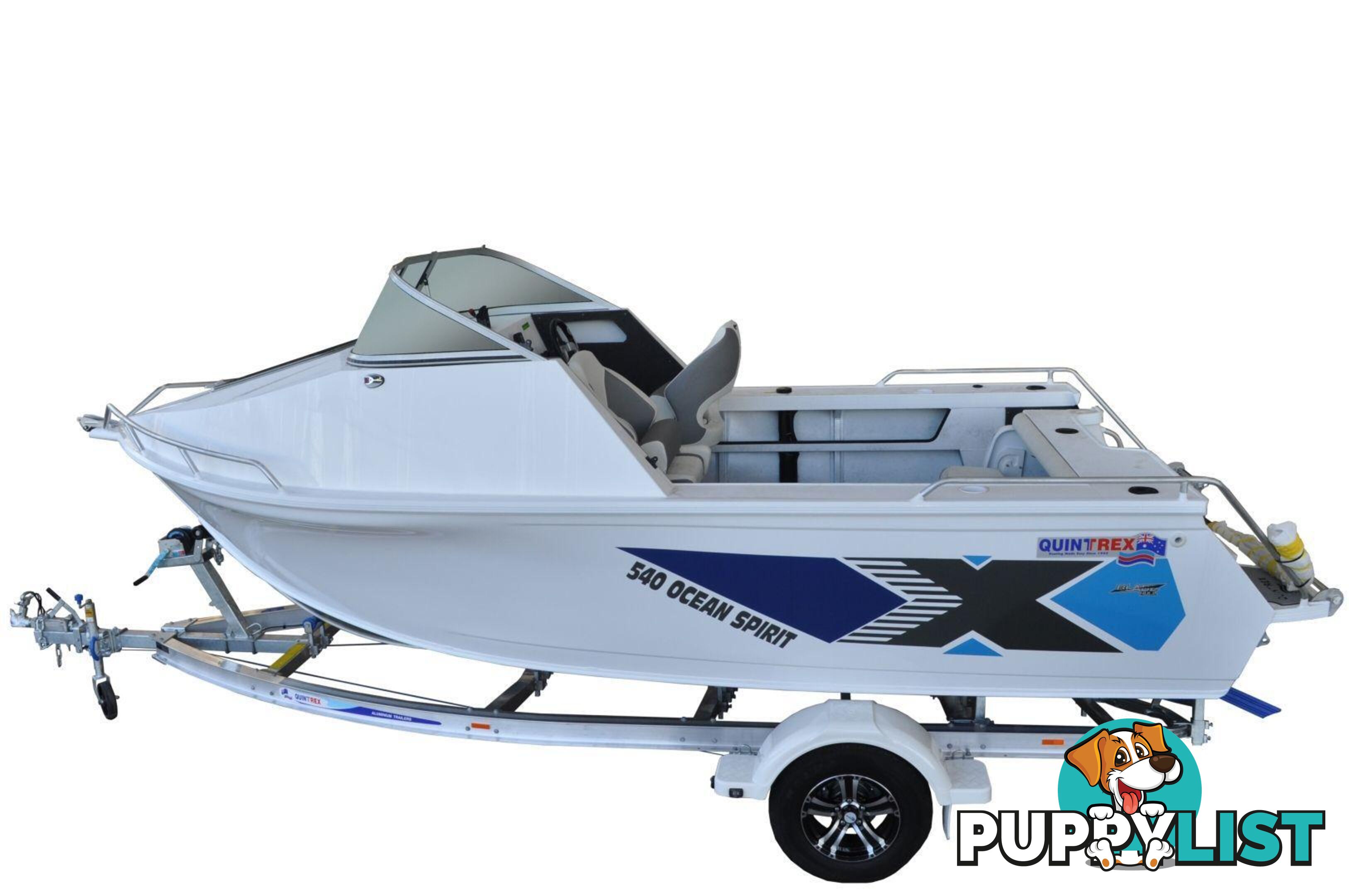 Quintrex 540 Ocean Spirit + Yamaha F115hp 4-Stroke - Pack 2 for sale online prices