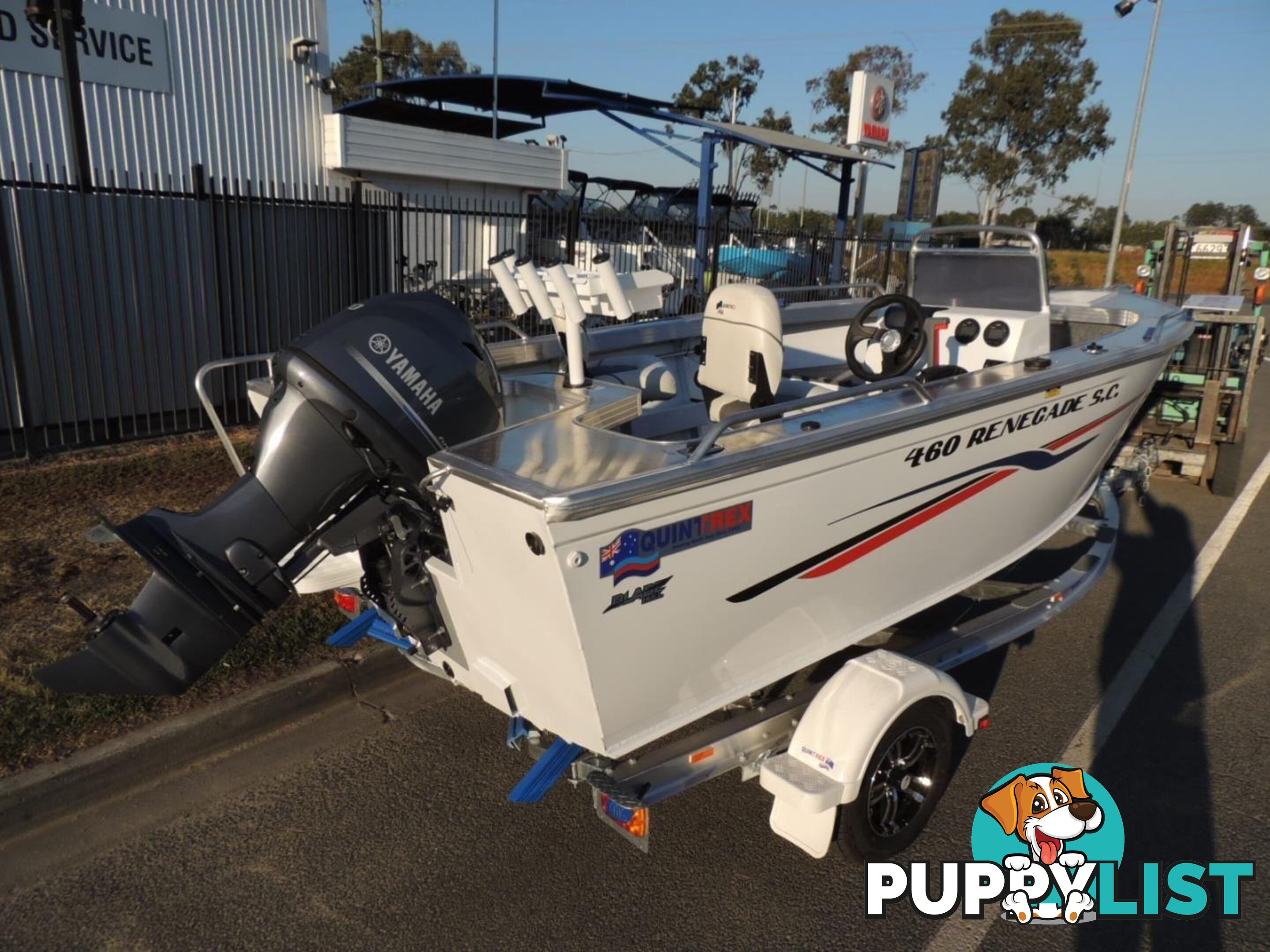 Quintrex 460 Renegade PRO SC(Side Console) + Yamaha F75hp 4-Stroke - PRO Pack for sale online prices