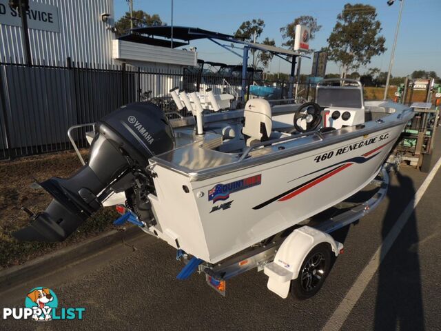 Quintrex 460 Renegade PRO SC(Side Console) + Yamaha F75hp 4-Stroke - PRO Pack for sale online prices