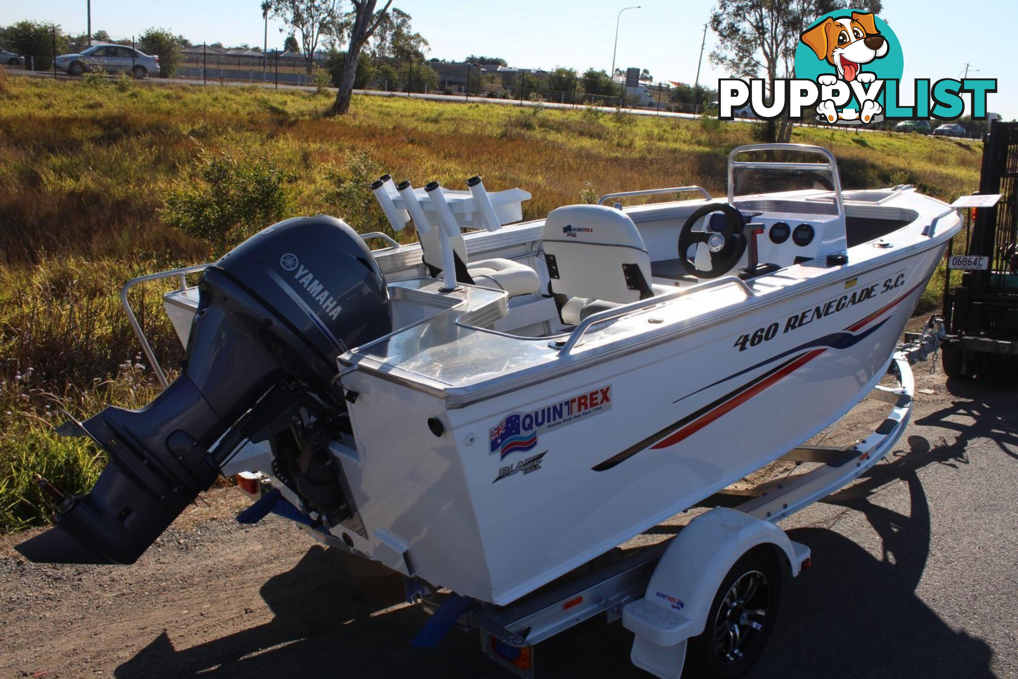 Quintrex 460 Renegade PRO SC(Side Console) + Yamaha F75hp 4-Stroke - PRO Pack for sale online prices