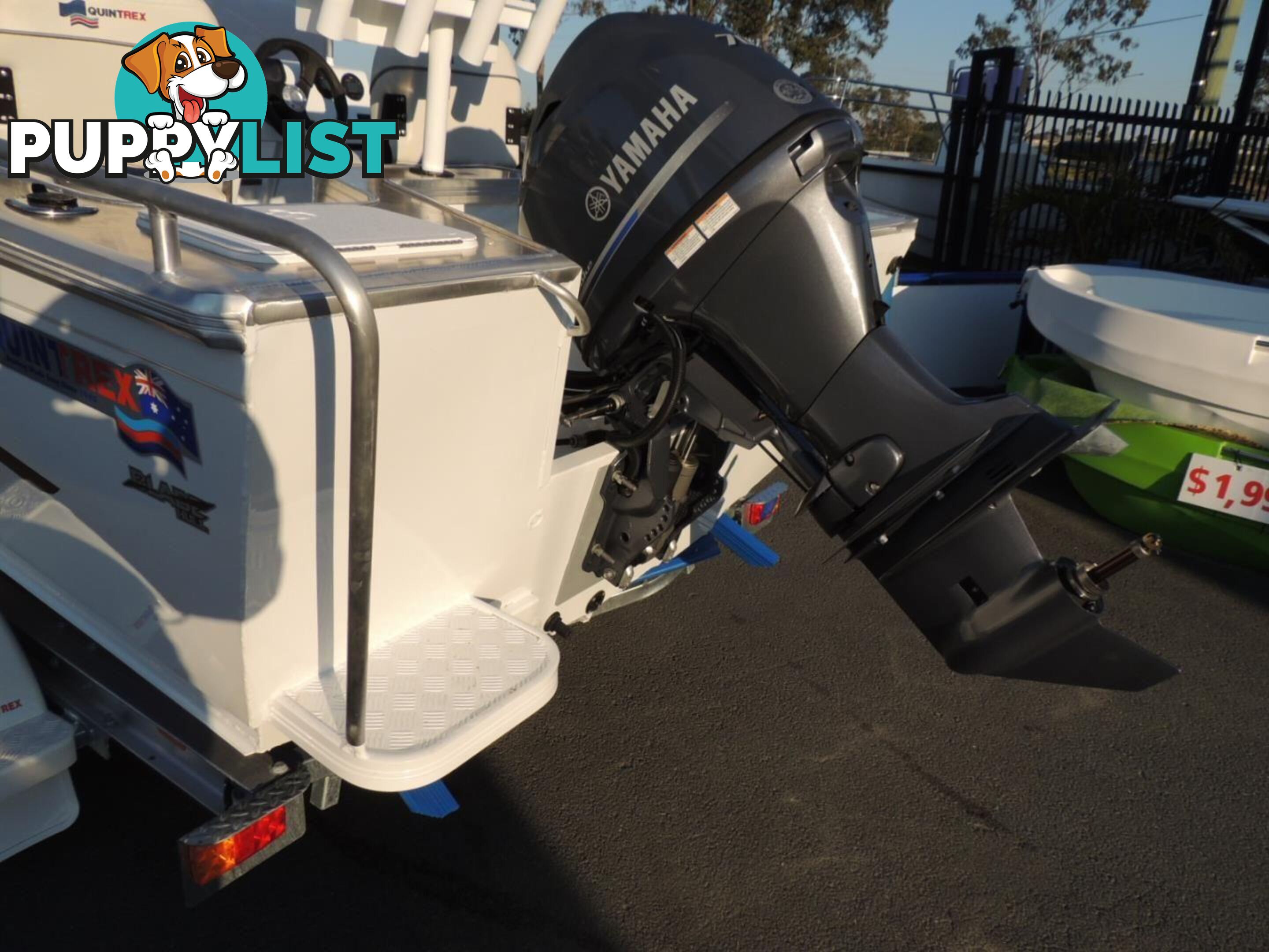 Quintrex 460 Renegade PRO SC(Side Console) + Yamaha F75hp 4-Stroke - PRO Pack for sale online prices