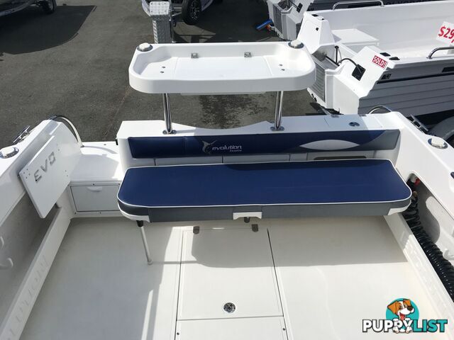 NEW 2024 EVOLUTION 552 GOLD CUDDY WITH YAMAHA 130HP FOURSTROKE FOR SALE