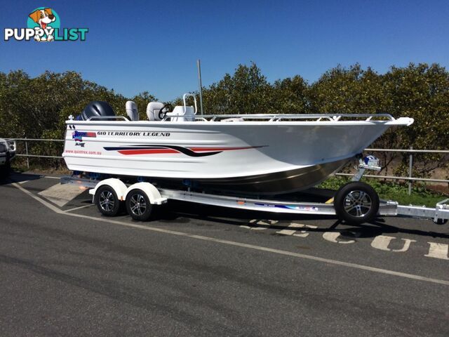 Quintrex 610 Territroy Legend + Yamaha F150HP 4-Stroke - Pack 1 for sale online prices