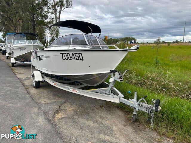 USED 2016 STACER 489 BAYMASTER WITH YAMAHA 70HP FOURSTROKE FOR SALE
