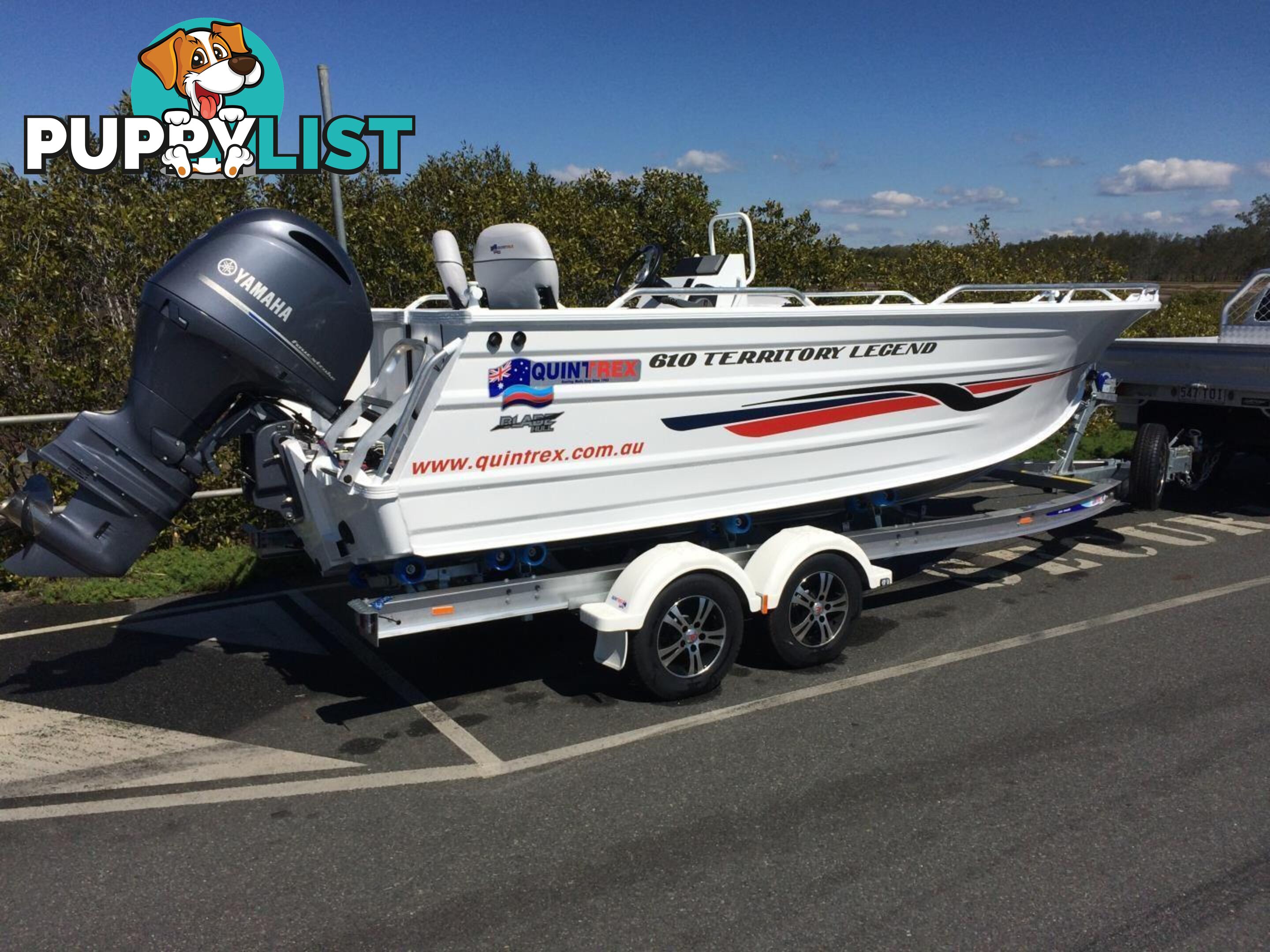 Quintrex 610 Territroy Legend + Yamaha F175HP 4-Stroke - Pack 3 for sale online prices