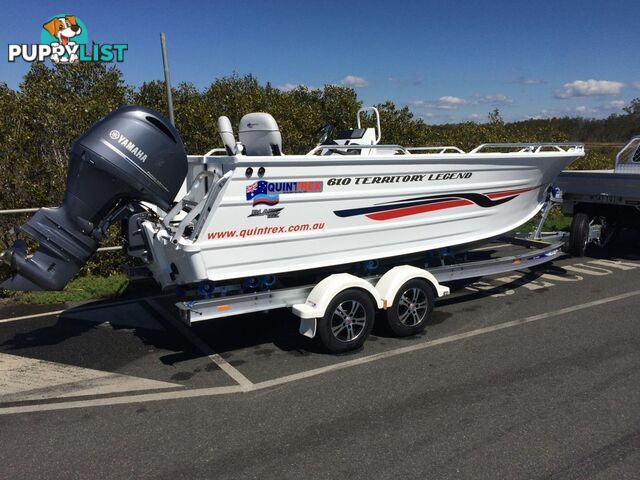 Quintrex 610 Territroy Legend + Yamaha F175HP 4-Stroke - Pack 3 for sale online prices