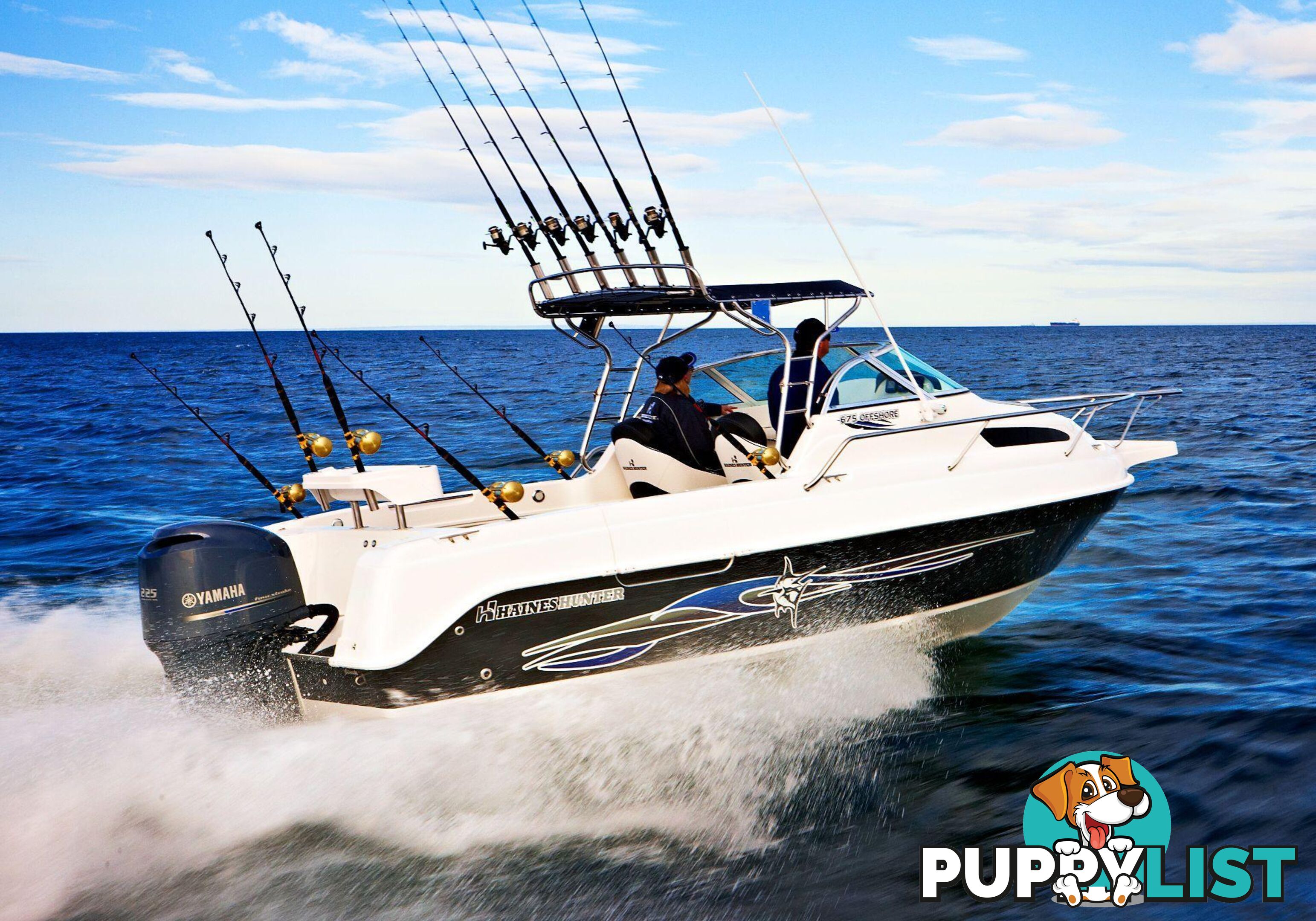 Haines Hunter 675 Offshore + Yamaha F225hp 4-Stroke - Pack 2 for sale online prices