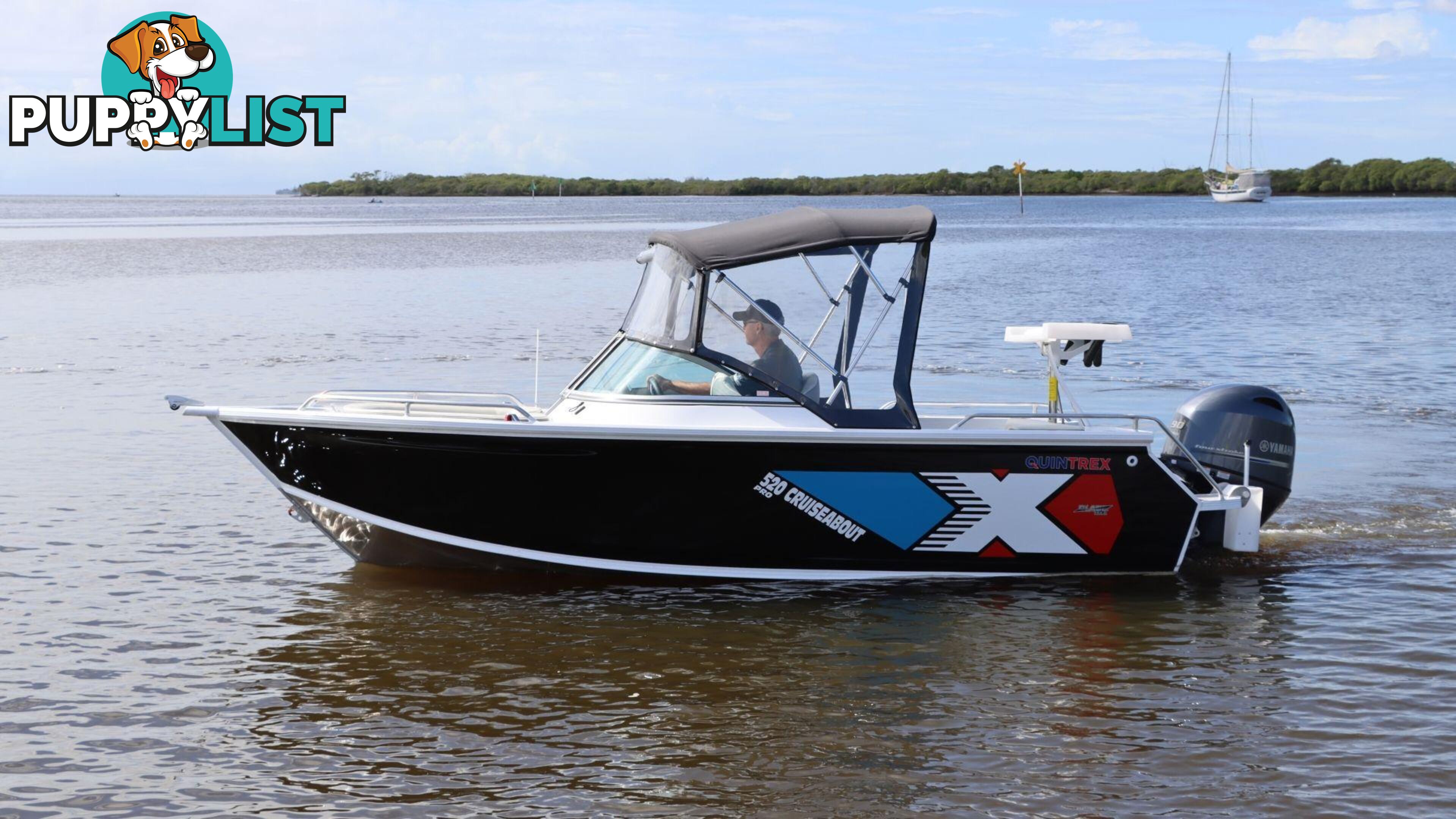 Quintrex 520 Cruiseabout PRO + Yamaha F115hp 4-Stroke - PRO Pack for sale online prices