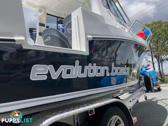 2024 EVOLUTION APEX TOURNAMENT  WITH YAMAHA  F200 FOR SALE