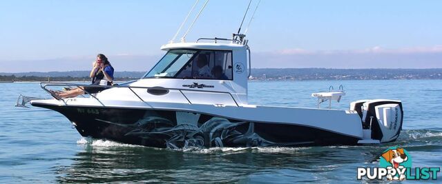 NEW 2024 EVOLUTION  ENCLOSED WITH TWIN F150 YAMAHA FOURSTROKES FOR SALE