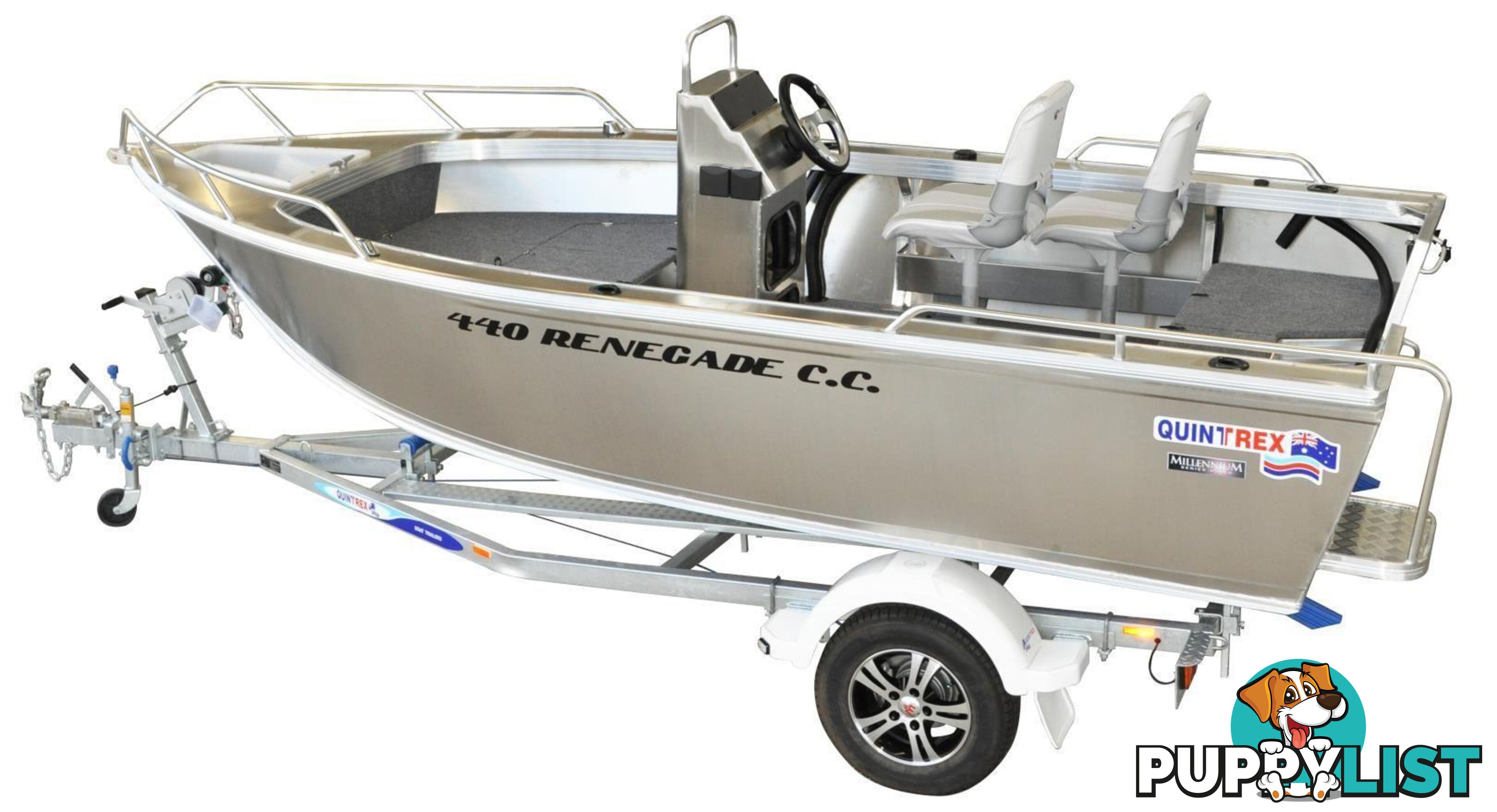 Quintrex 440 Renegade CC(Centre Console)+ Yamaha F60hp 4-Stroke - Pack 1 for sale online prices