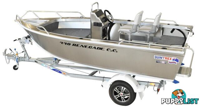 Quintrex 440 Renegade CC(Centre Console)+ Yamaha F60hp 4-Stroke - Pack 1 for sale online prices