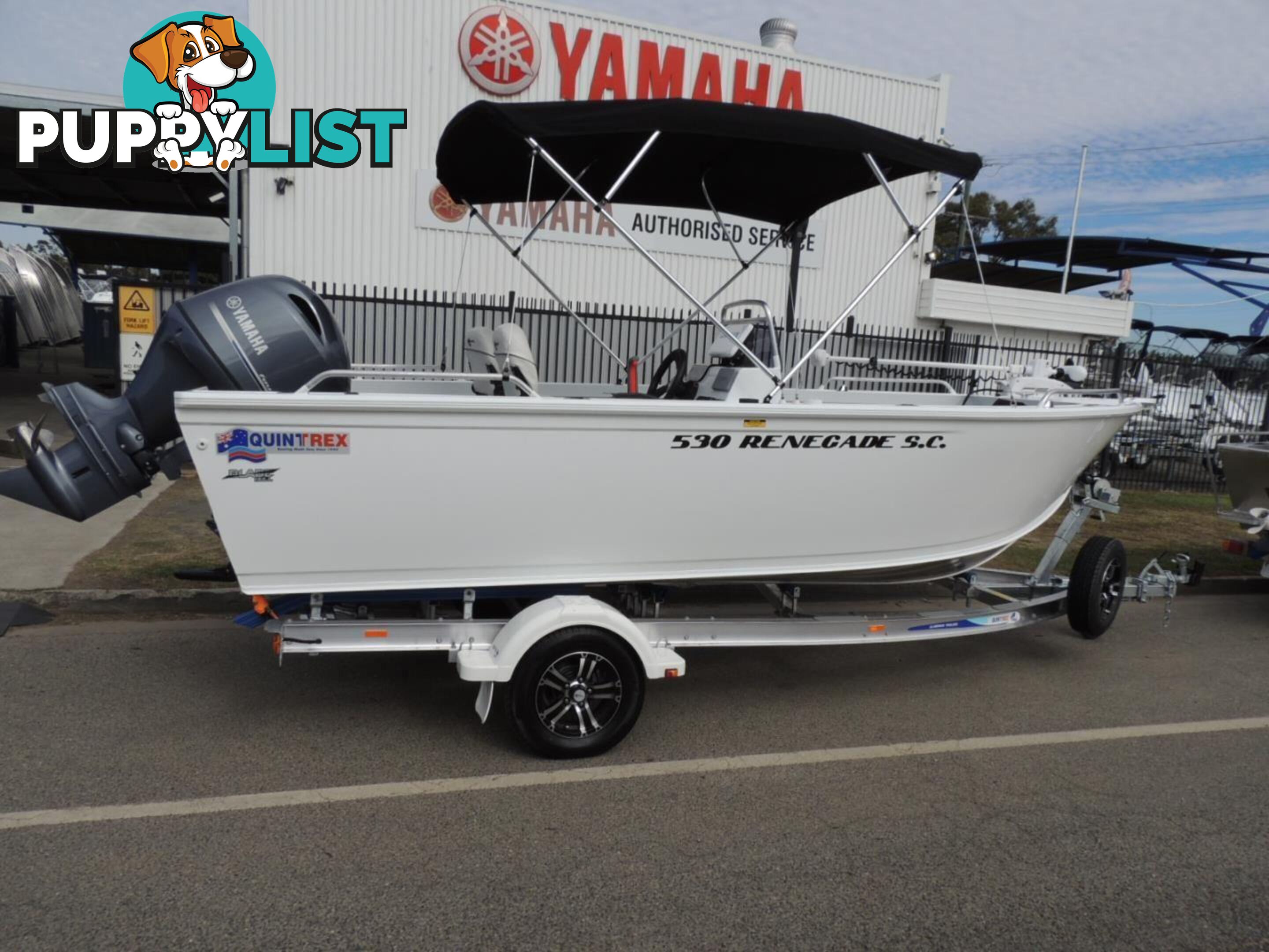 Quintrex 530 Renegade PRO SC(Side Console) + Yamaha F115hp 4-Stroke - PRO Pack for sale online prices