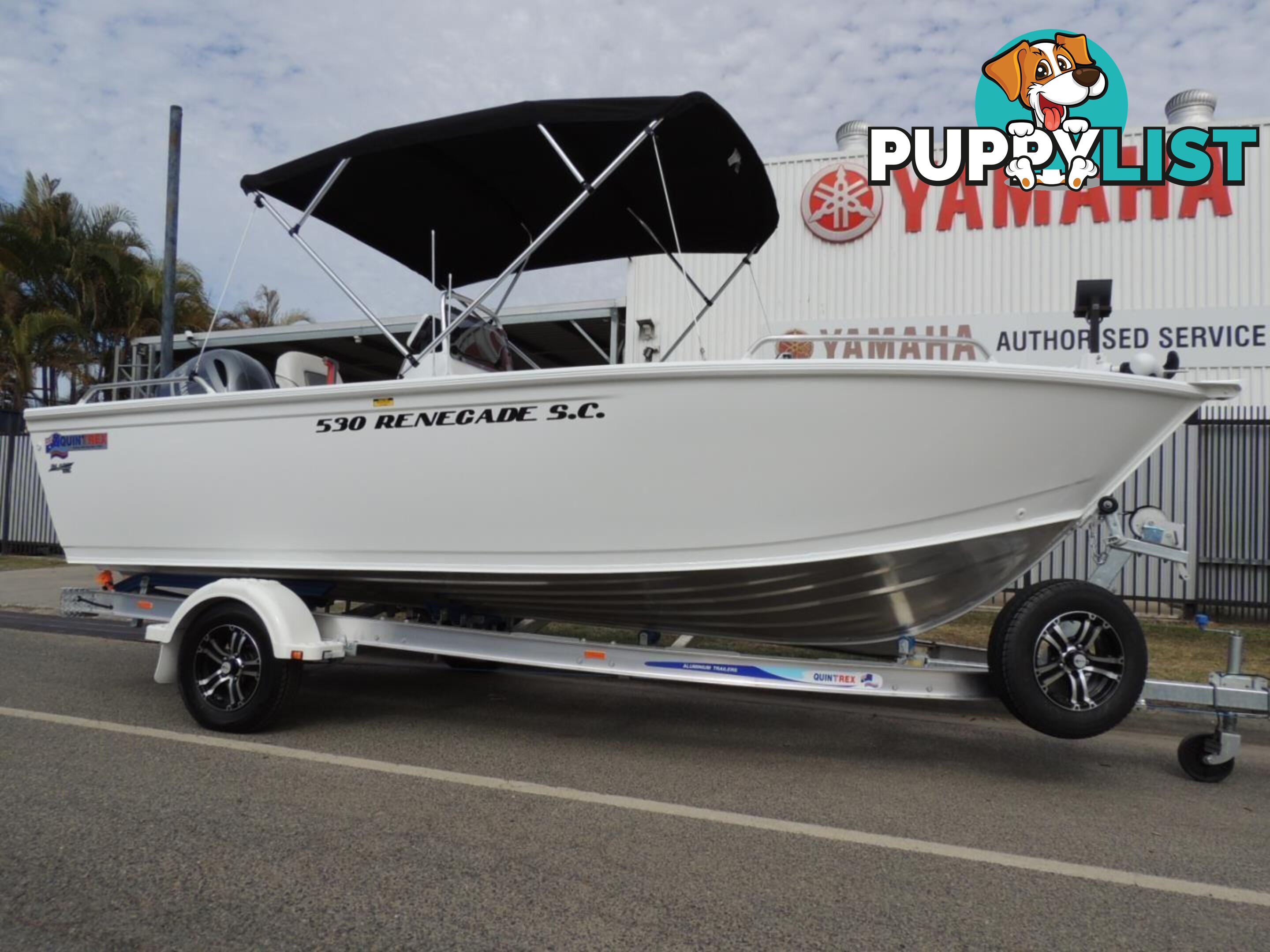 Quintrex 530 Renegade PRO SC(Side Console) + Yamaha F115hp 4-Stroke - PRO Pack for sale online prices