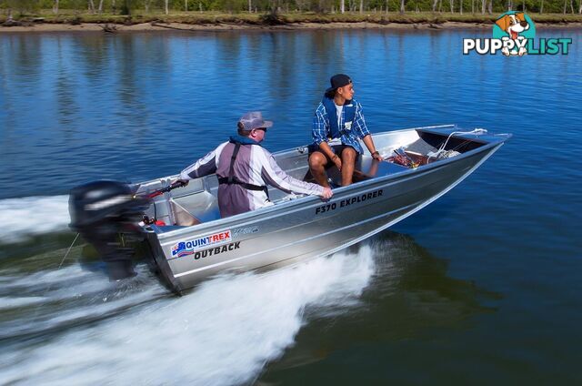 Quintrex F370 Outback Explorer + Yamaha F25hp 4-Stroke - Pack 2 for sale with online prices