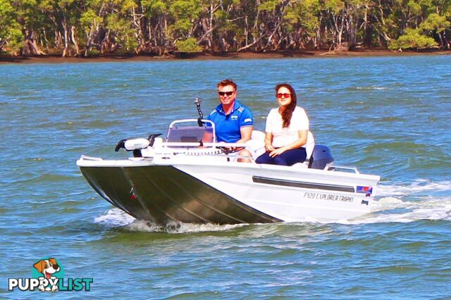 Quintrex F420 Explorer Trophy Side Console + Yamaha F50hp 4-Stroke - Pack 3(SC) for sale online prices