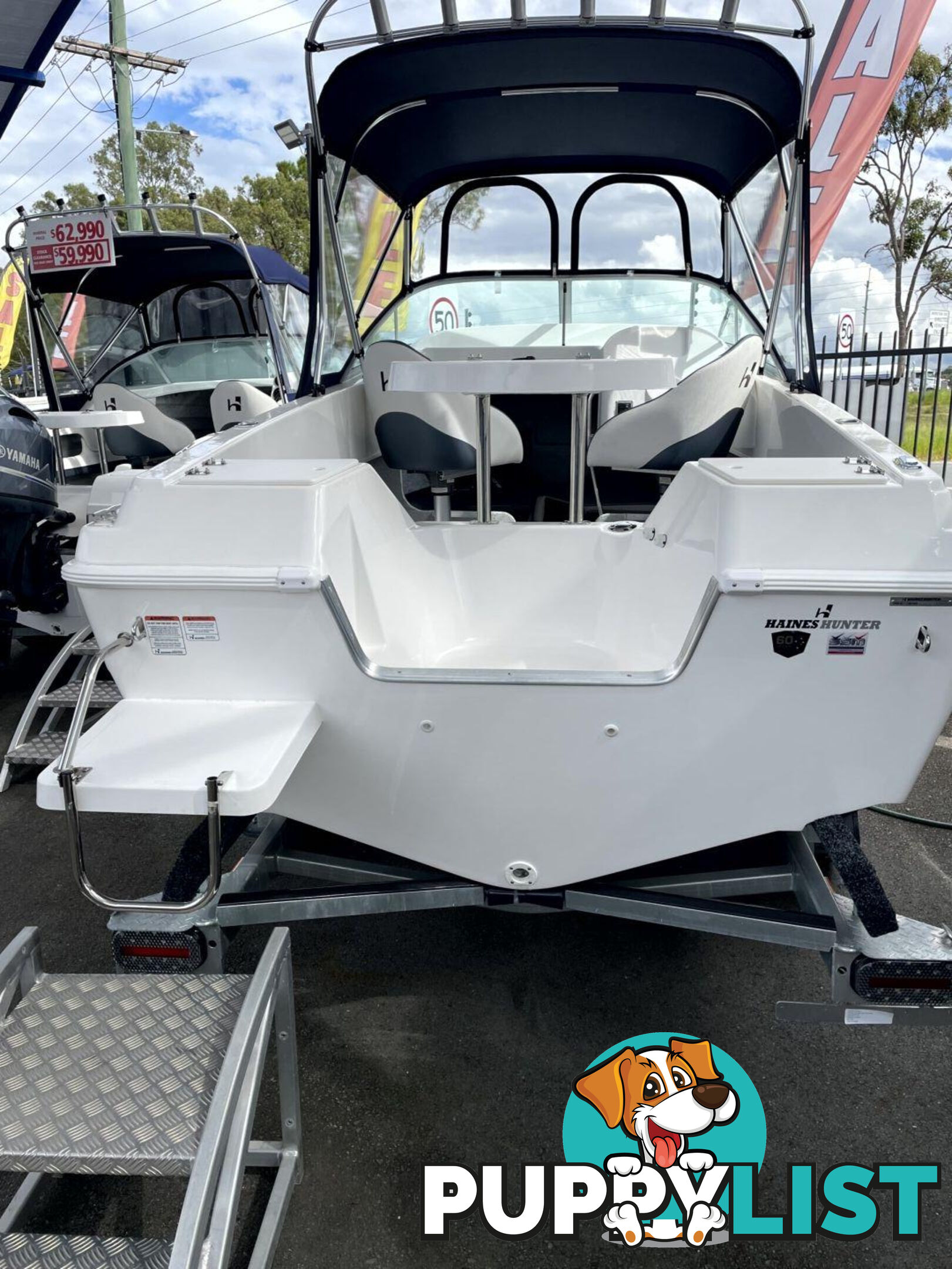 Haines Hunter 535 Sport Fish + Yamaha F130hp 4-Stroke - Pack 3 for sale online prices