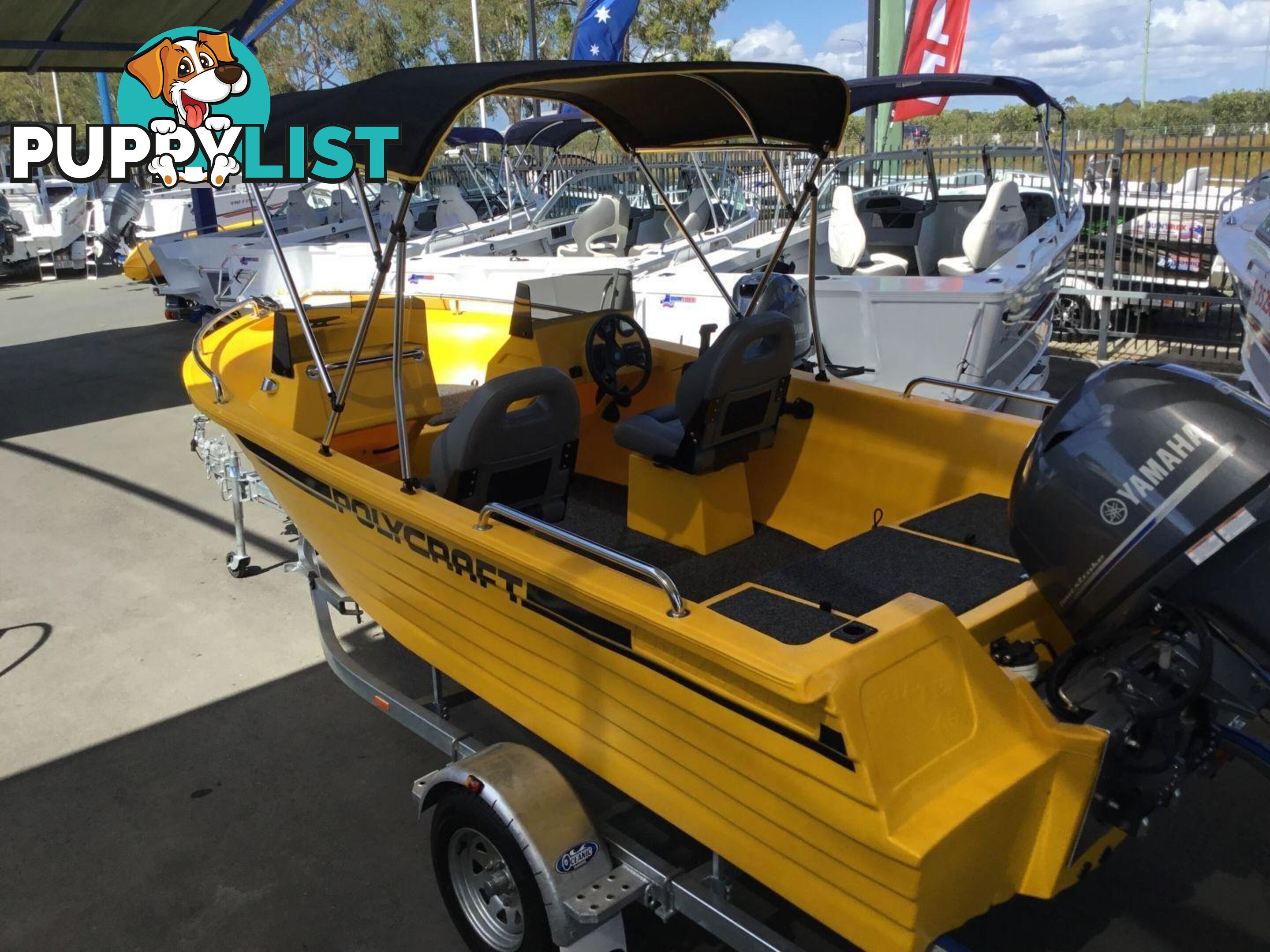 Polycraft 450 Drifter Frontrunner Bowrider + Yamaha F60hp 4-Stroke - Pack 1 for sale online prices