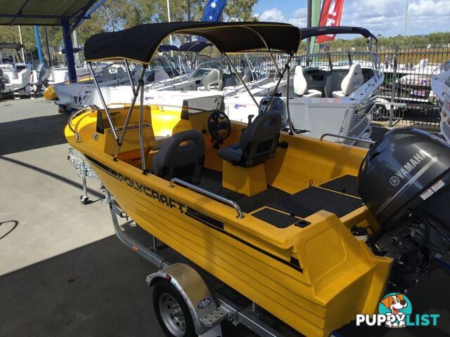 Polycraft 450 Drifter Frontrunner Bowrider + Yamaha F60hp 4-Stroke - Pack 1 for sale online prices