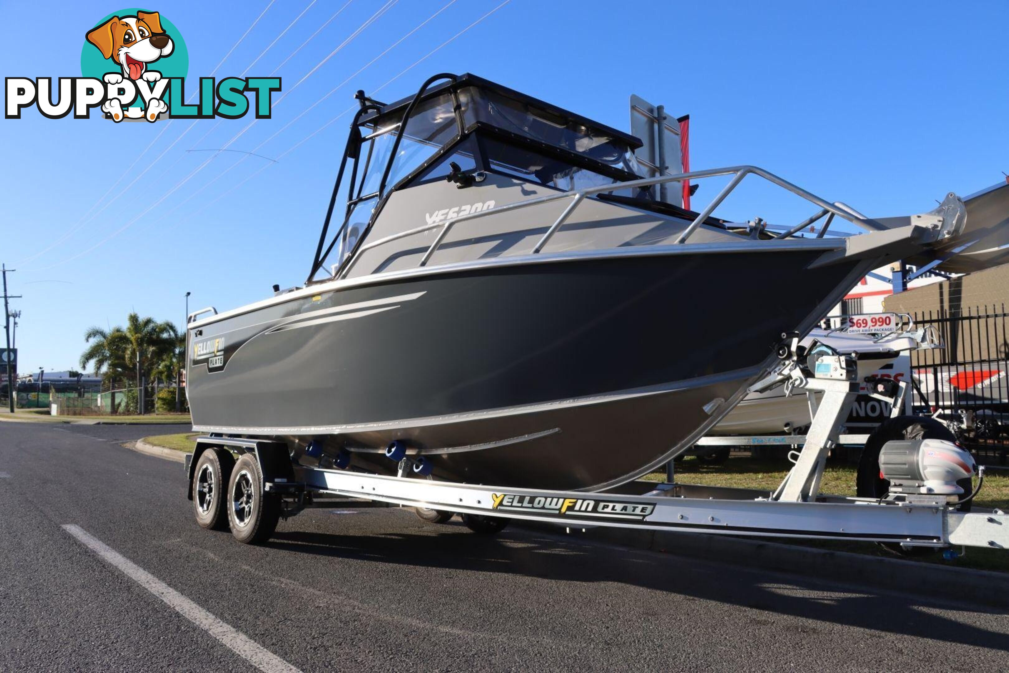 Yellowfin 6200 Folding Hard Top + Yamaha F150hp 4-Stroke - Pack 1 for sale online prices