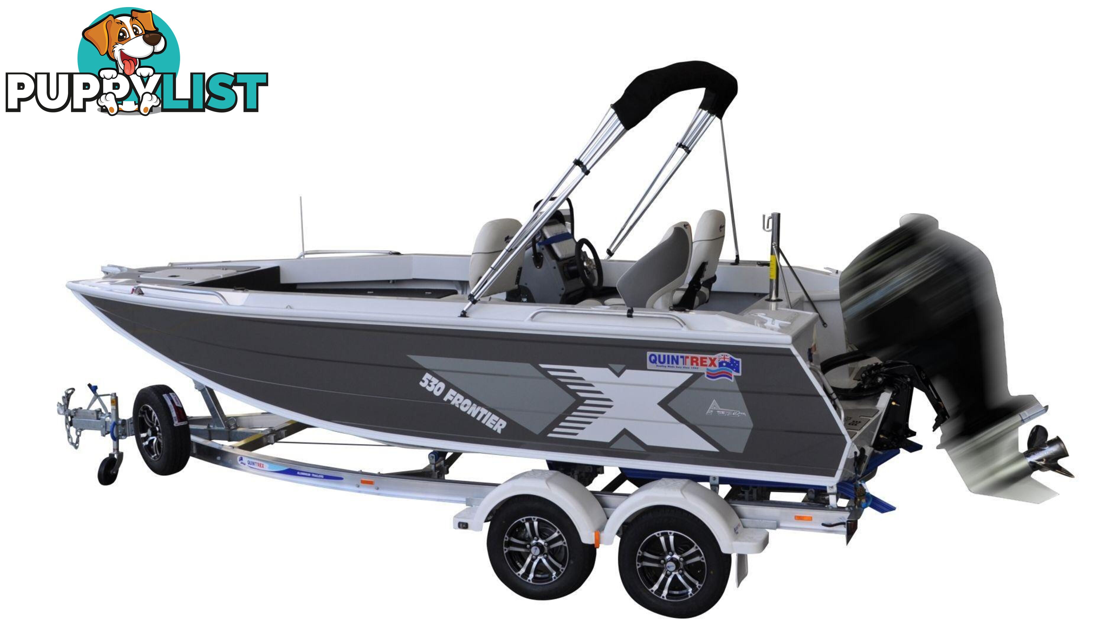 Quintrex 530 Frontier SC + Yamaha F115hp 4-Stroke - Pack 1 for sale online prices