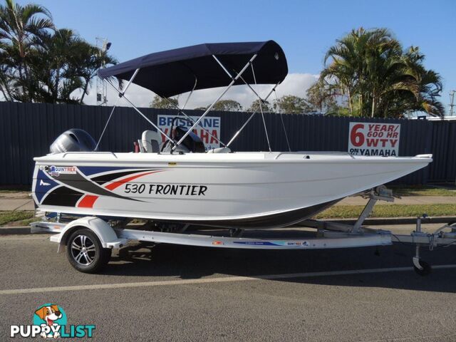 Quintrex 530 Frontier SC + Yamaha F115hp 4-Stroke - Pack 1 for sale online prices