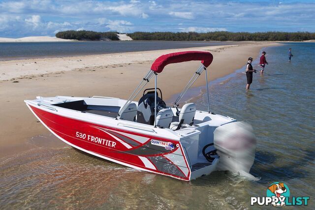 Quintrex 530 Frontier SC + Yamaha F115hp 4-Stroke - Pack 1 for sale online prices