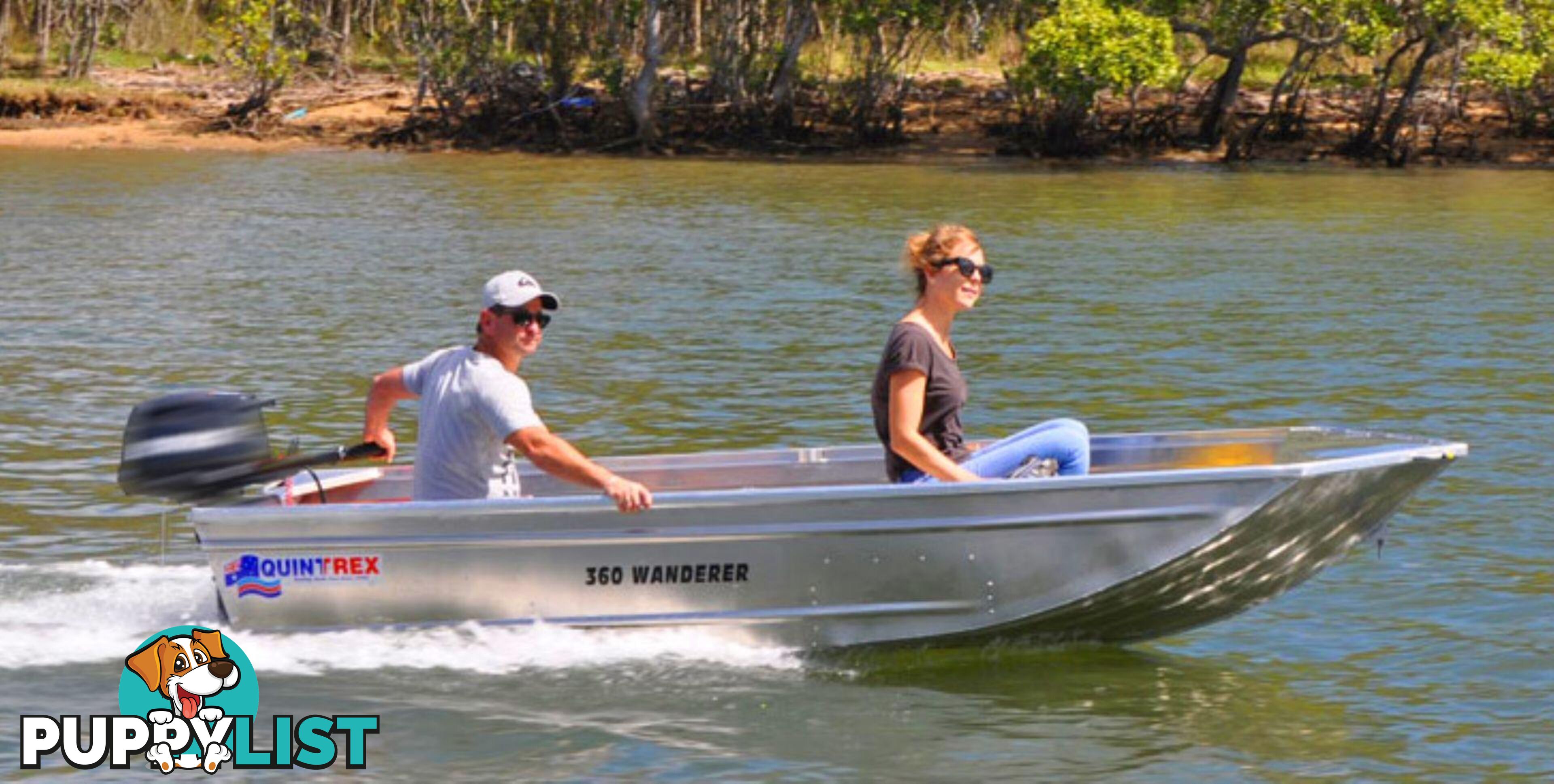 Quintrex 360 Wanderer + Yamaha F9.9hp 4-Stroke - Pack 1 for sale online prices