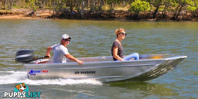 Quintrex 360 Wanderer + Yamaha F9.9hp 4-Stroke - Pack 1 for sale online prices