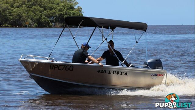 Quintrex 420 Busta + Yamaha F40hp 4-Stroke - Pack 2 for sale online prices