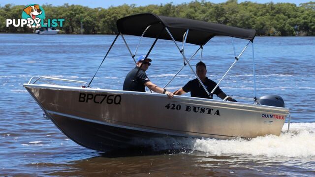 Quintrex 420 Busta + Yamaha F40hp 4-Stroke - Pack 2 for sale online prices