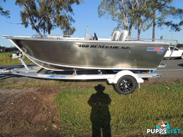 Quintrex 460 Renegade SC(Side Console) + Yamaha F70hp 4-Stroke - Pack 2 for sale online prices