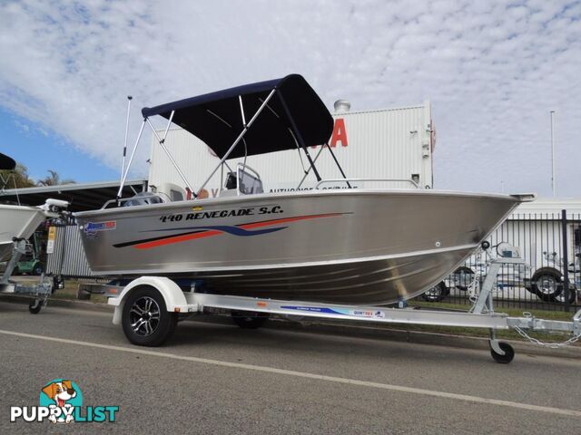 Quintrex 440 Renegade SC(Side Console) + Yamaha F60hp 4-stroke - Pack 3 for sale online prices