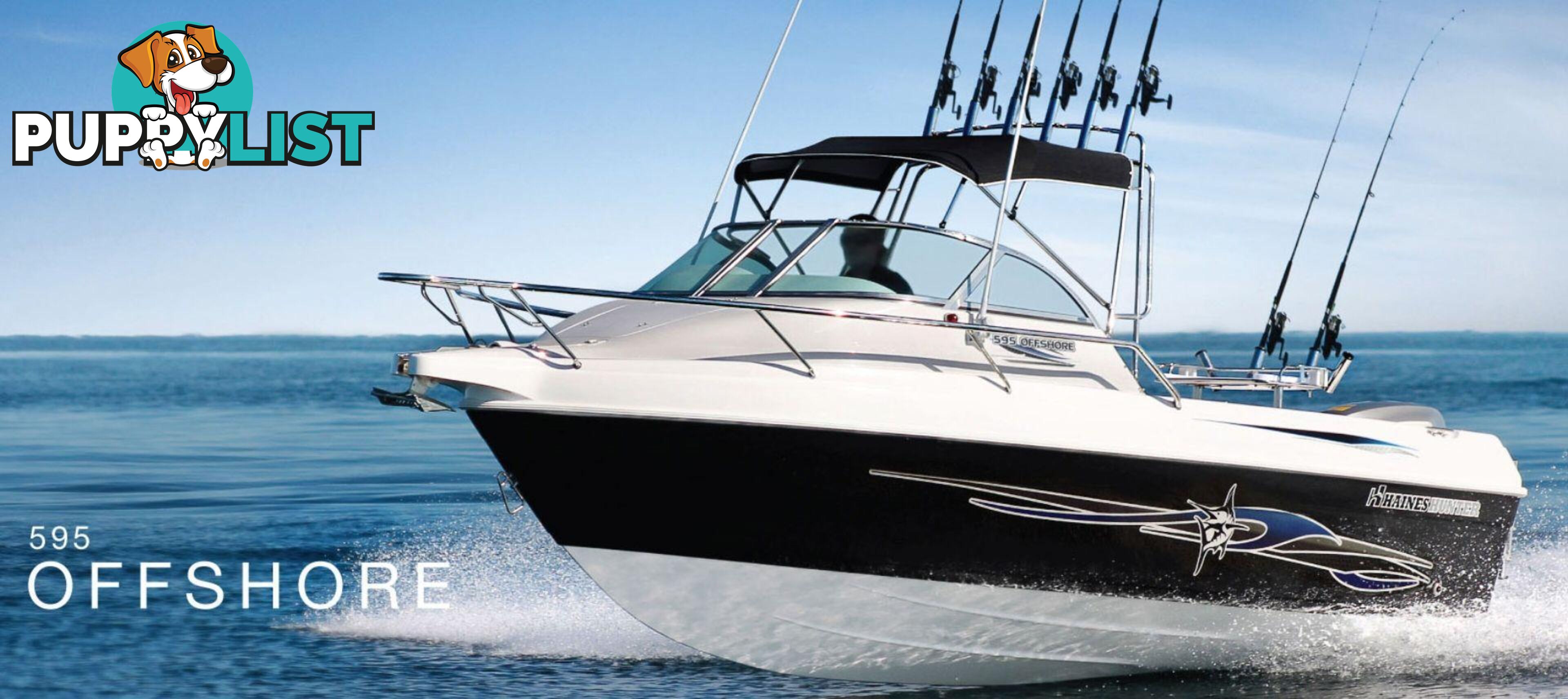 Haines Hunter 595 Offshore + Yamaha F150hp 4-Stroke - Pack 1 for sale online prices