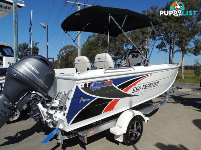 Quintrex 550 Frontier + Yamaha F115hp 4-Stroke - Pack 1 for sale online prices