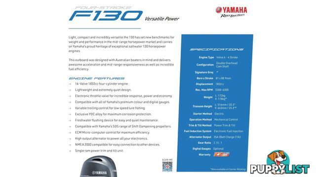Quintrex 550 Frontier PRO + Yamaha F130hp 4-Stroke - PRO Pack for sale online prices