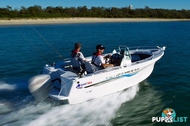 QUINTREX 450 TOP ENDER Pro Pack 70HP 4-STROKE YAMAHA FOR SALE