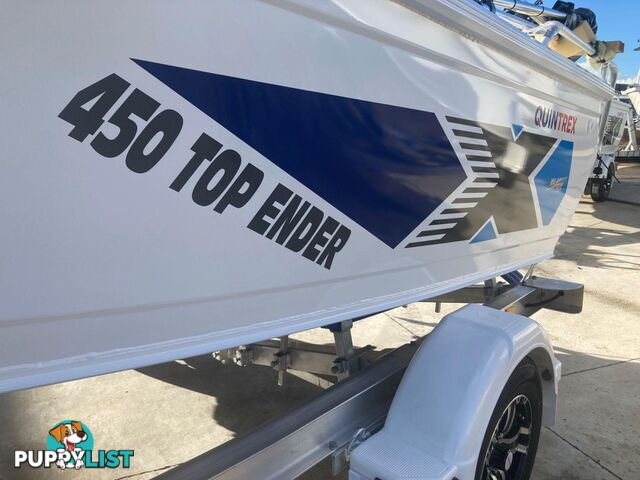 QUINTREX 450 TOP ENDER Pro Pack 70HP 4-STROKE YAMAHA FOR SALE