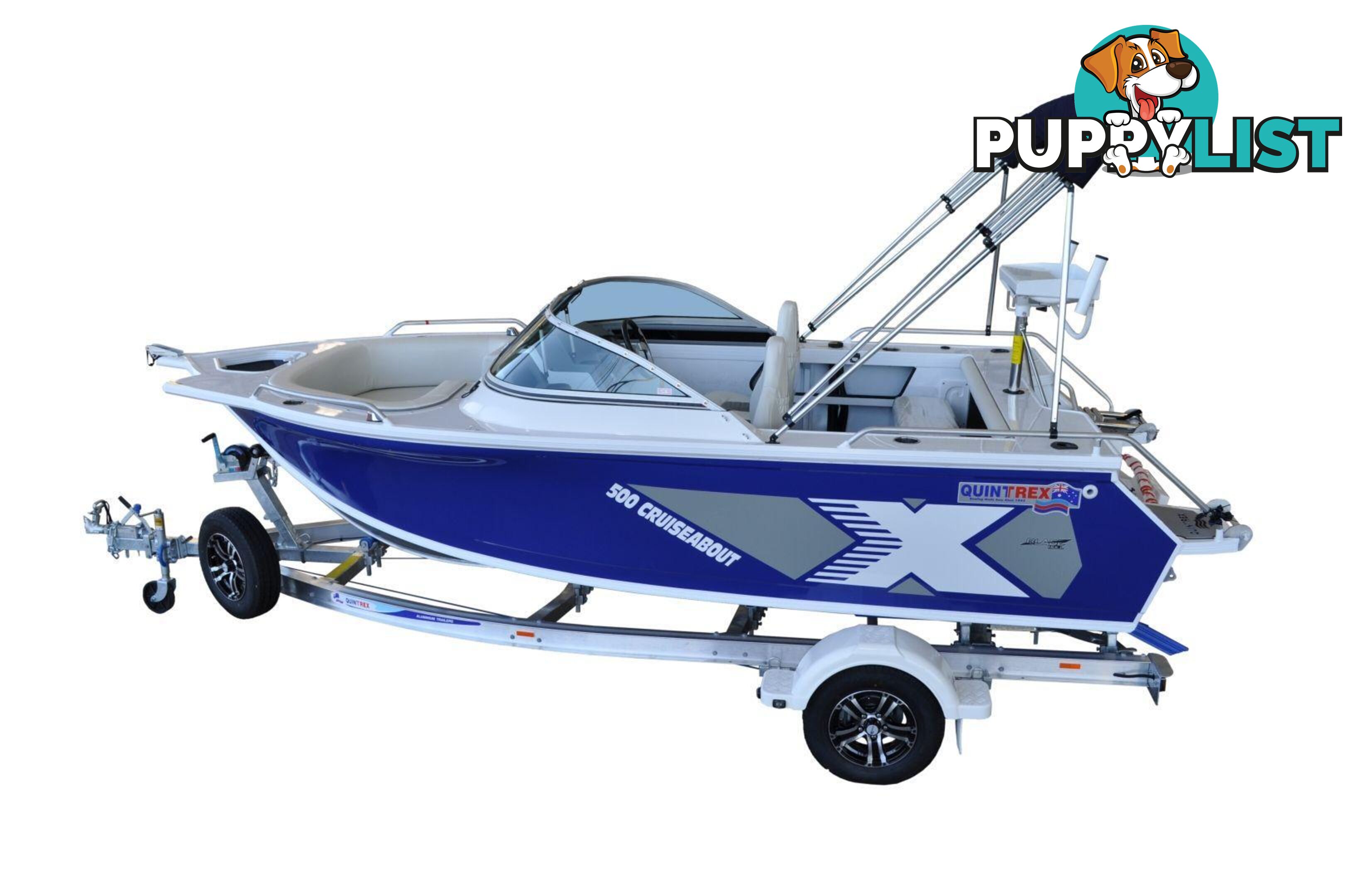 Quintrex 500 Cruiseabout + Yamaha F75hp 4-Stroke - Pack 1 for sale online prices