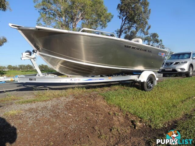 Quintrex 460 Renegade SC(Side Console) + Yamaha F75hp 4-Stroke - Pack 3 for sale online prices